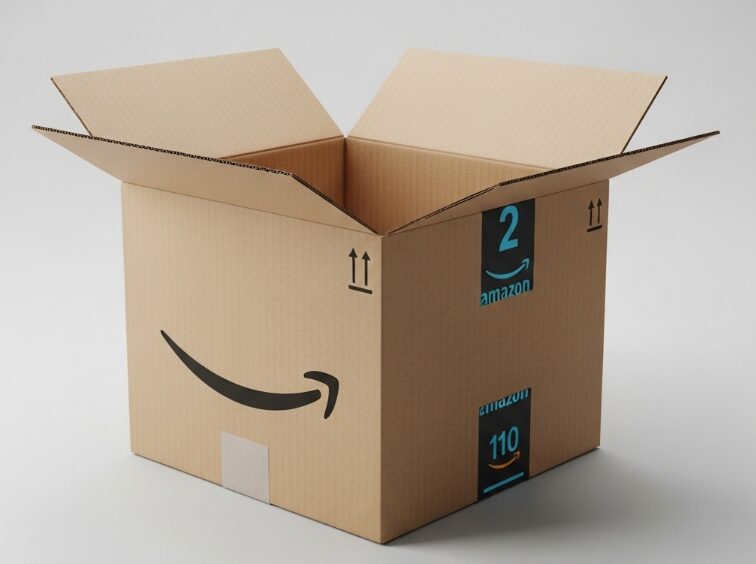 Amazon　カナダ　段ボール箱